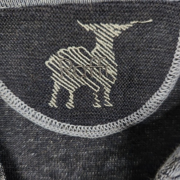 Raffi Mens 2-in-1 Reversible Long Sleeve Henley Shirt Size Large - Picture 7 of 13